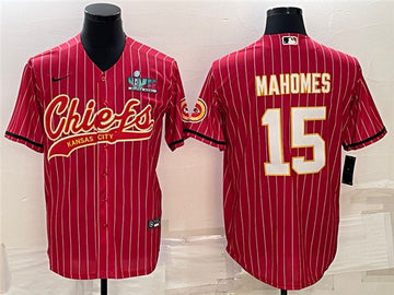 Patrick Mahomes Kansas City Chiefs red jersey