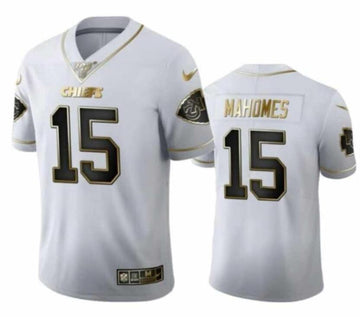 Patrick Mahomes Kansas City Chiefs white jersey