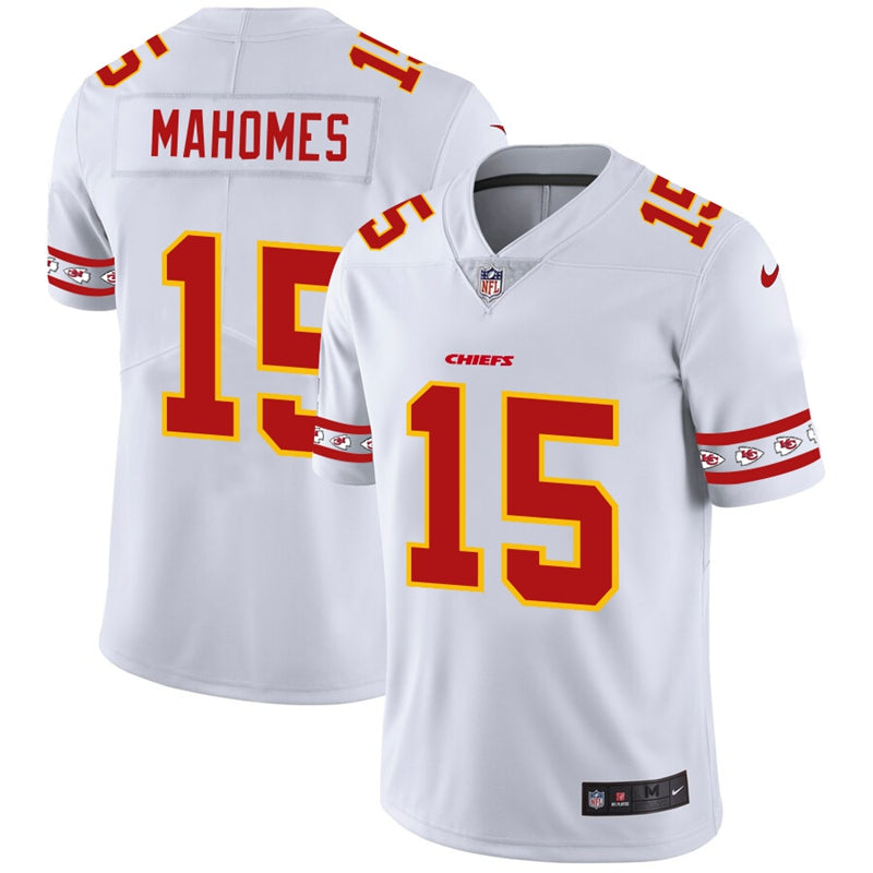 Patrick Mahomes Kansas City Chiefs white jersey