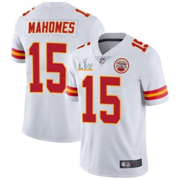 Patrick Mahomes Kansas City Chiefs white jersey