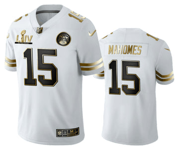 Patrick Mahomes Kansas City Chiefs white jersey