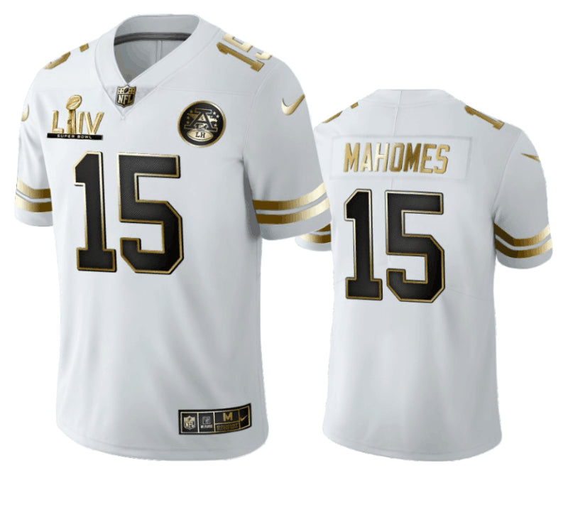 Patrick Mahomes Kansas City Chiefs white jersey
