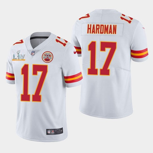 Mecole Hardman Kansas City Chiefs white jersey