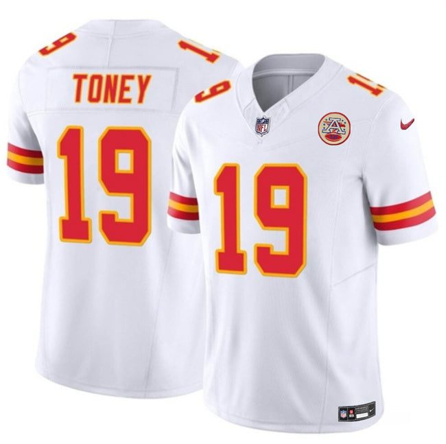 Kadarius Toney Kansas City Chiefs white FUSE jersey