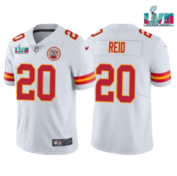 Justin Reid Kansas City Chiefs white jersey