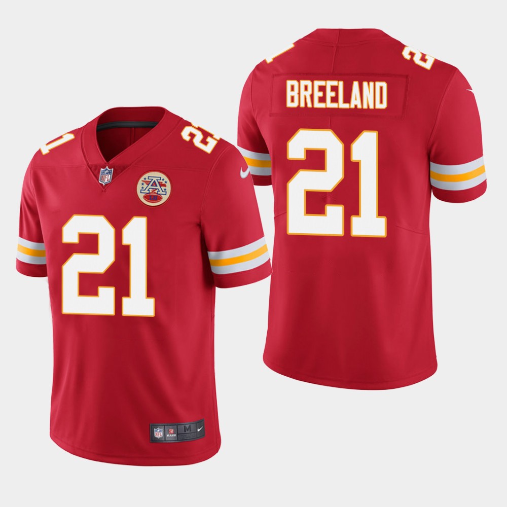 Bashaud Breeland Kansas City Chiefs red jersey