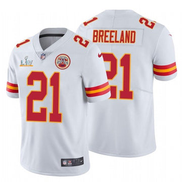 Bashaud Breeland Kansas City Chiefs white jersey