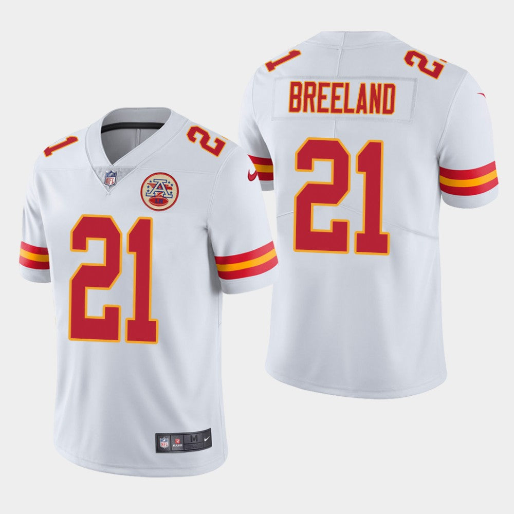 Bashaud Breeland Kansas City Chiefs white jersey
