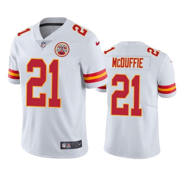 Trent McDuffie Kansas City Chiefs white jersey
