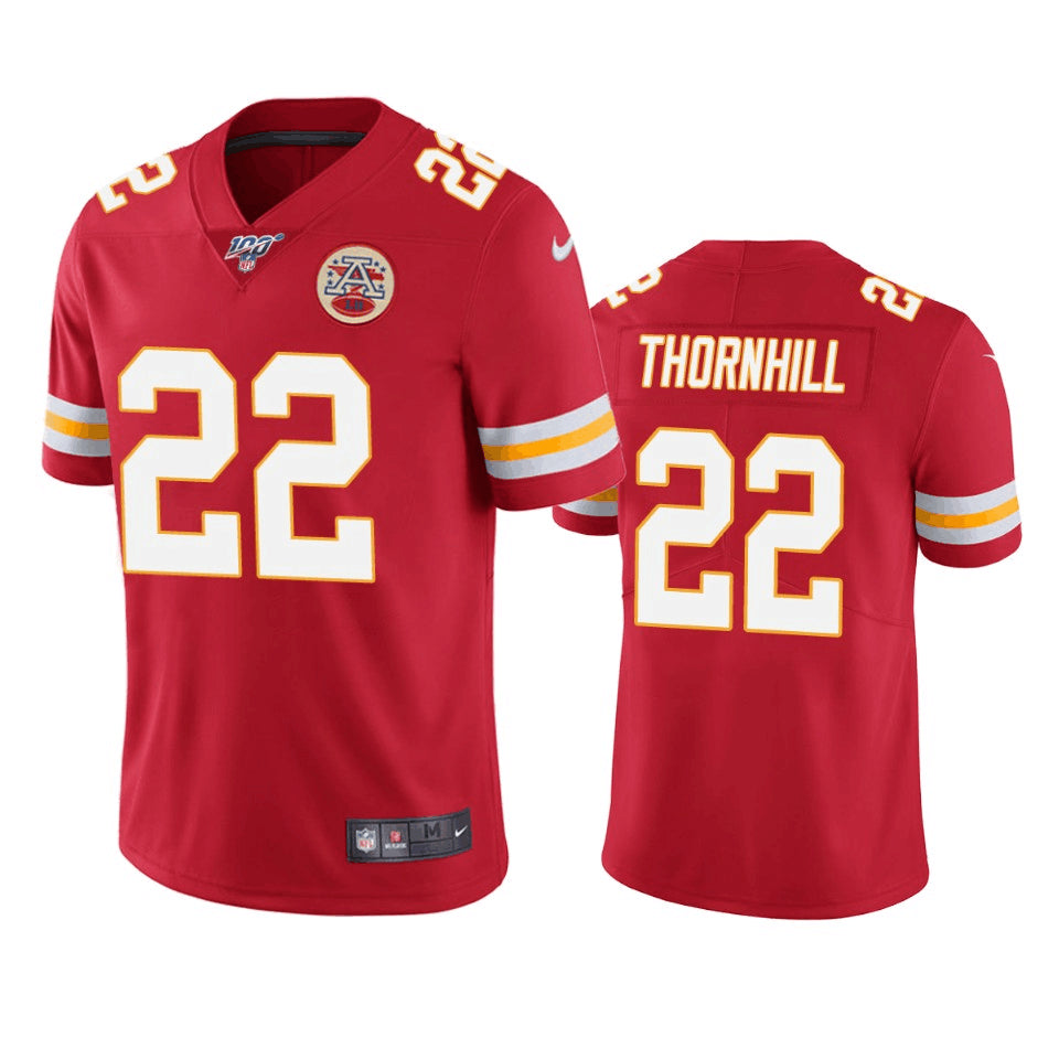 Juan Thornhill Kansas City Chiefs red jersey