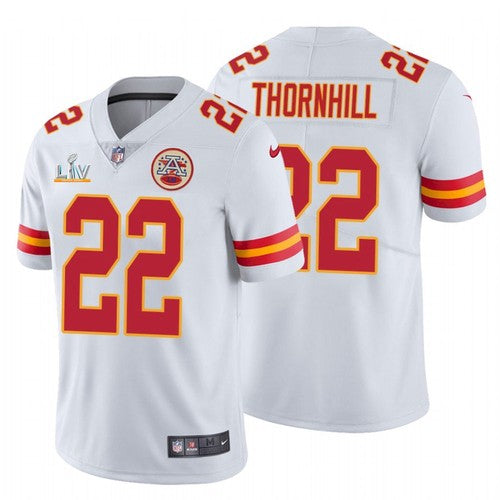 Juan Thornhill Kansas City Chiefs white jersey