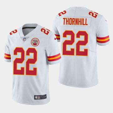 Juan Thornhill Kansas City Chiefs white jersey