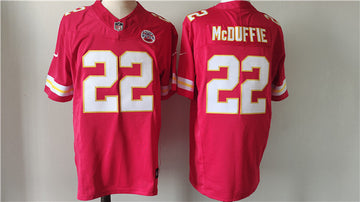Trent McDuffie Kansas City Chiefs red FUSE jersey