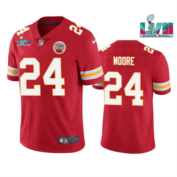 Skyy Moore Kansas City Chiefs red jersey