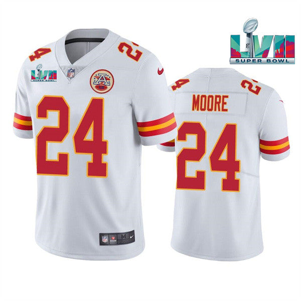Skyy Moore Kansas City Chiefs white jersey