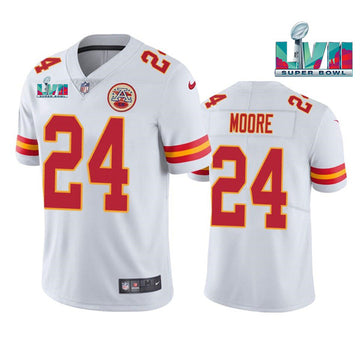 Skyy Moore Kansas City Chiefs white jersey