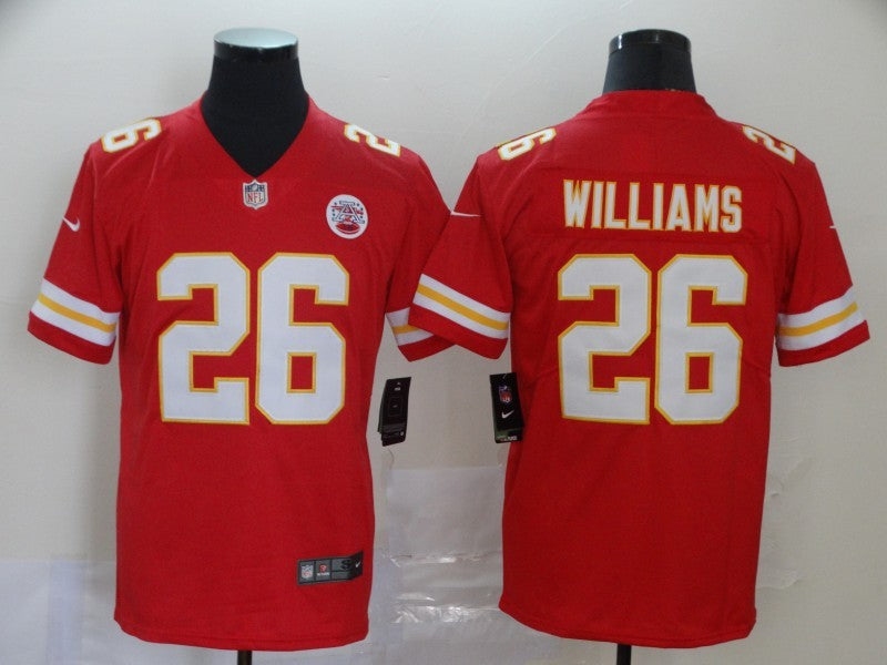 Damien Williams Kansas City Chiefs red jersey