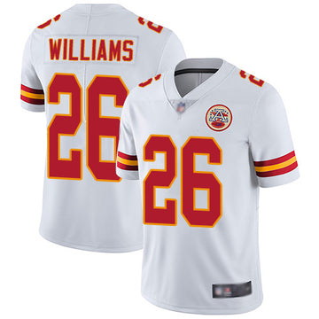 Damien Williams Kansas City Chiefs white jersey