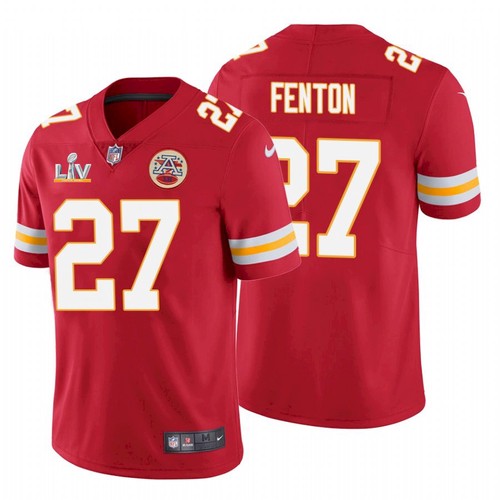 Rashad Fenton Kansas City Chiefs red jersey