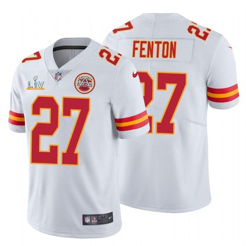 Rashad Fenton Kansas City Chiefs white jersey