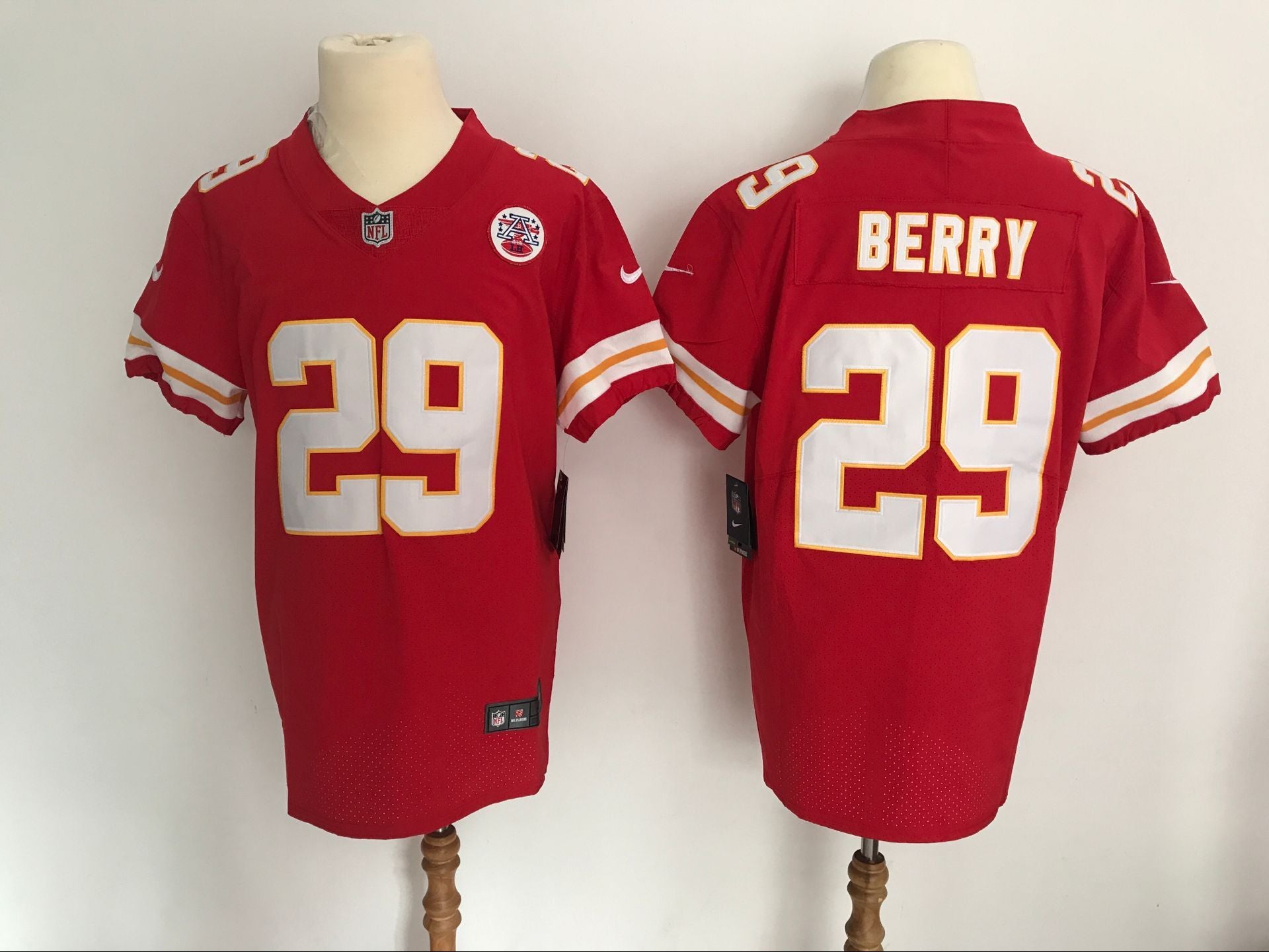 Eric Berry Kansas City Chiefs red Elite jersey