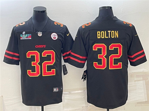 Nick Bolton Kansas City Chiefs black jersey