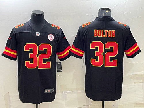 Nick Bolton Kansas City Chiefs black jersey