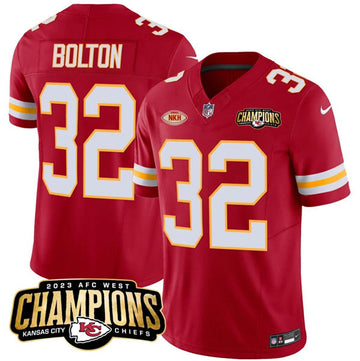 Nick Bolton Kansas City Chiefs red FUSE jersey