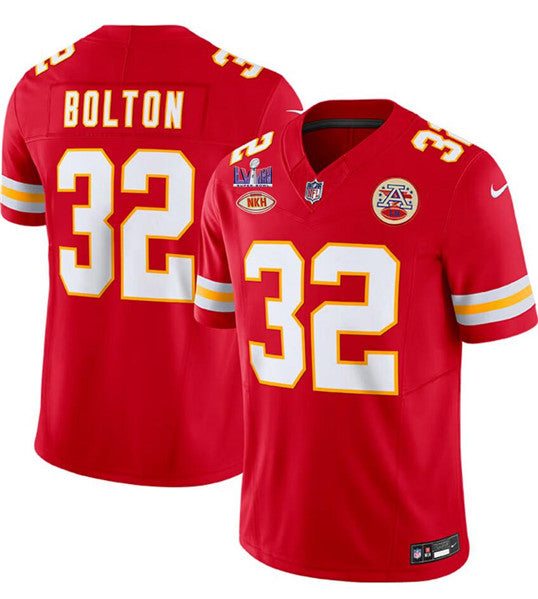 Nick Bolton Kansas City Chiefs red FUSE jersey
