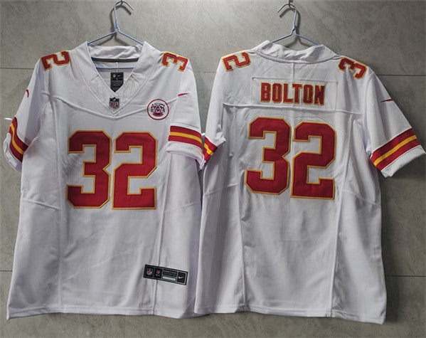 Nick Bolton Kansas City Chiefs white FUSE jersey