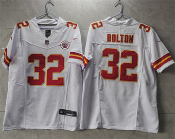 Nick Bolton Kansas City Chiefs white FUSE jersey
