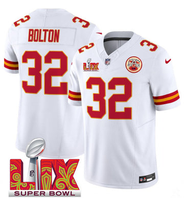 Nick Bolton Kansas City Chiefs white FUSE jersey