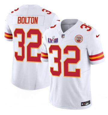Nick Bolton Kansas City Chiefs white FUSE jersey