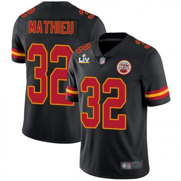 Tyrann Mathieu Kansas City Chiefs black jersey