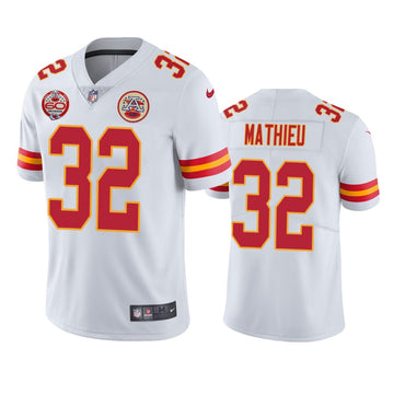 Tyrann Mathieu Kansas City Chiefs white jersey