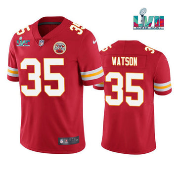 Jaylen Watson Kansas City Chiefs red jersey
