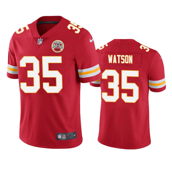 Jaylen Watson Kansas City Chiefs red jersey
