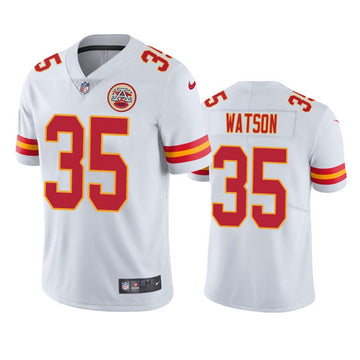 Jaylen Watson Kansas City Chiefs white jersey