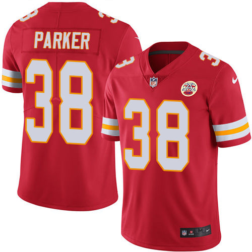 Ron Parker Kansas City Chiefs red jersey