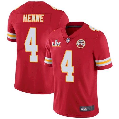 Chad Henne Kansas City Chiefs red jersey