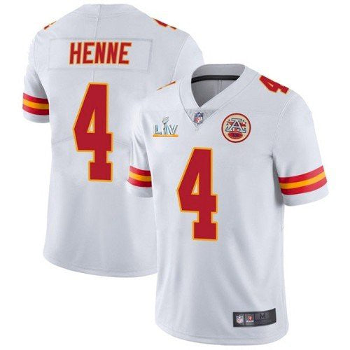 Chad Henne Kansas City Chiefs white jersey