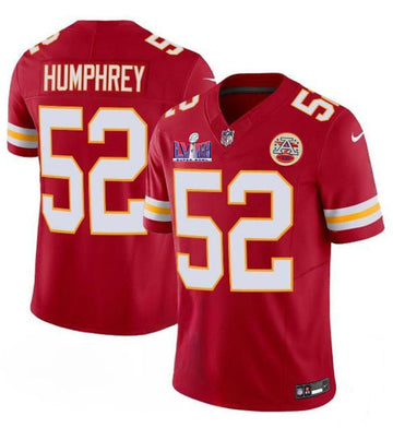 Creed Humphrey Kansas City Chiefs red FUSE jersey