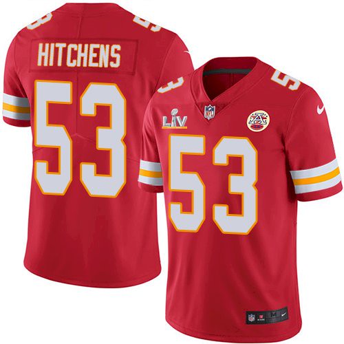 Anthony Hitchens Kansas City Chiefs red jersey