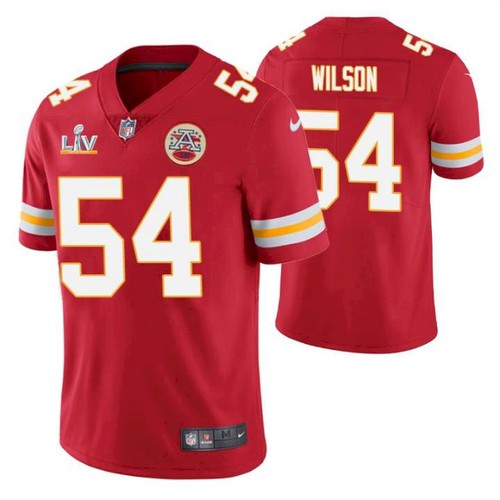 Damien Wilson Kansas City Chiefs red jersey