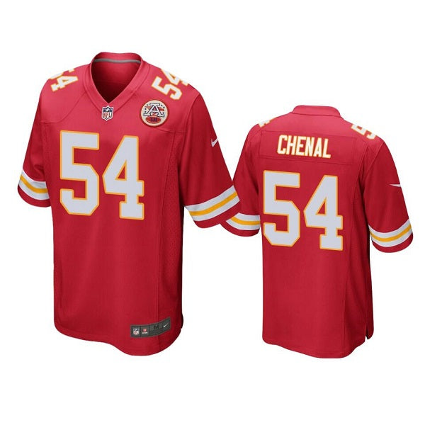 Leo Chenal Kansas City Chiefs red jersey