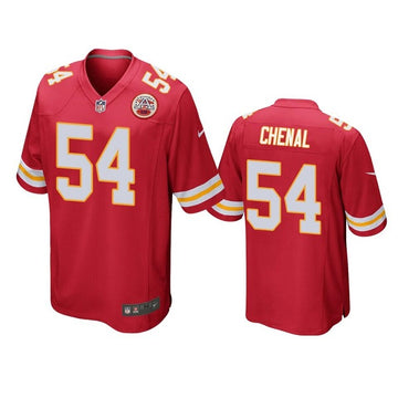 Leo Chenal Kansas City Chiefs red jersey