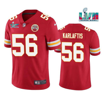 George Karlaftis Kansas City Chiefs red jersey