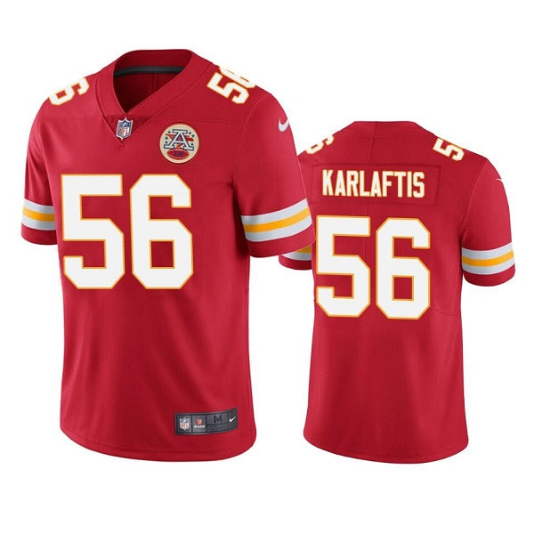 George Karlaftis Kansas City Chiefs red jersey