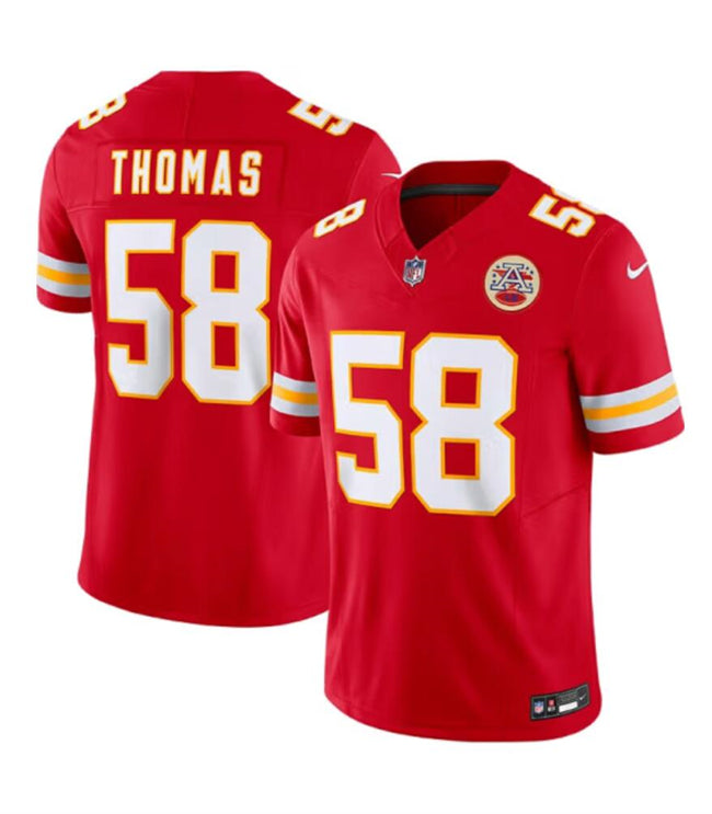 Derrick Thomas Kansas City Chiefs red FUSE jersey