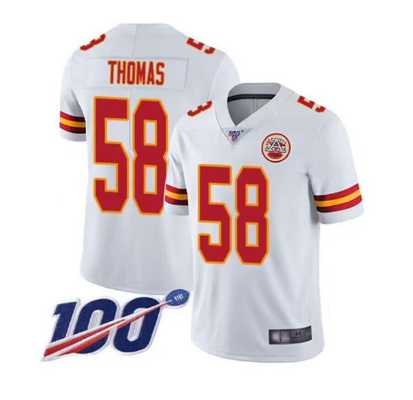 Derrick Thomas Kansas City Chiefs white jersey